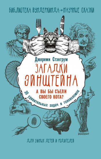 Загадки Эйнштейна. А вы бы съели своего кота? 30 удивительных задач и головоломок