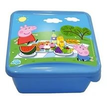 Ланч-бокс Mini «Свинка Пеппа» (0,45 л), голубой